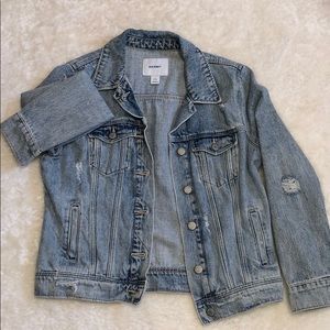 Old Navy Light Wash Denim Jean Jacket